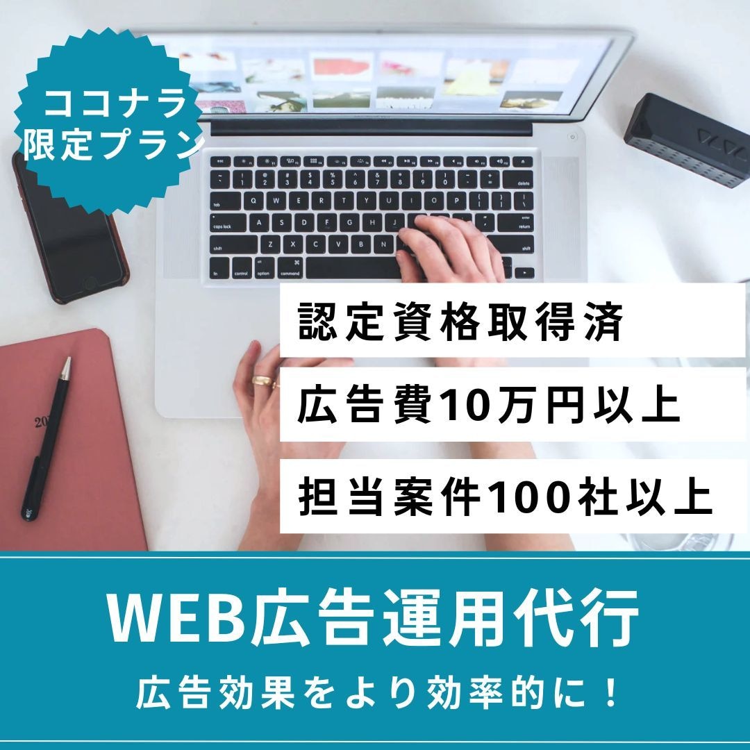 ココナラ限定プラン/Web広告の運用します 広告の費用対が悪い、集客を強化したい！そのお悩みに応えます イメージ1