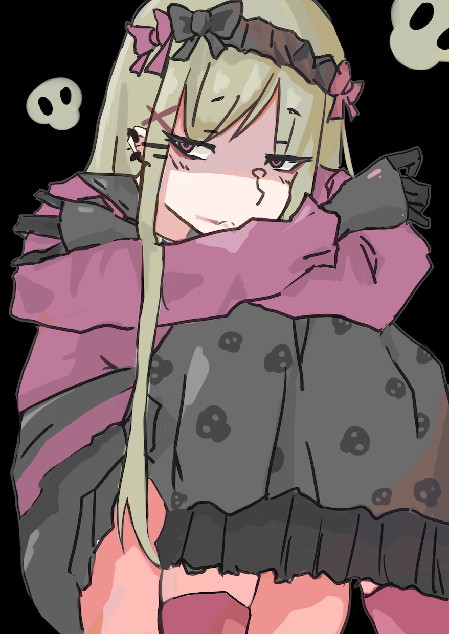 イラスト、キャラデザなどオプションなしで承ります キャラデザHP用のイラスト一枚絵なども2000円で可能です イメージ2