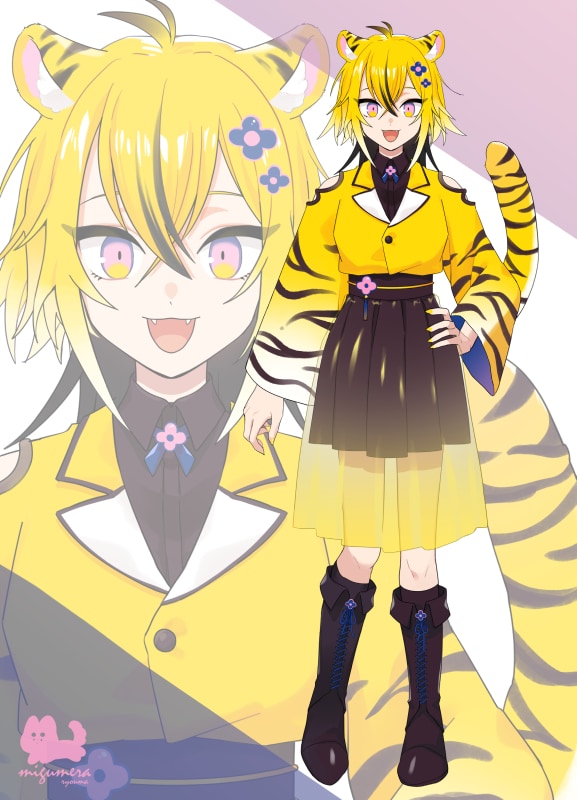 Live2D用パーツ分けイラスト制作承ります 【商用利用込】デザイン持ち込み～キャラクターデザインOK！ イメージ3