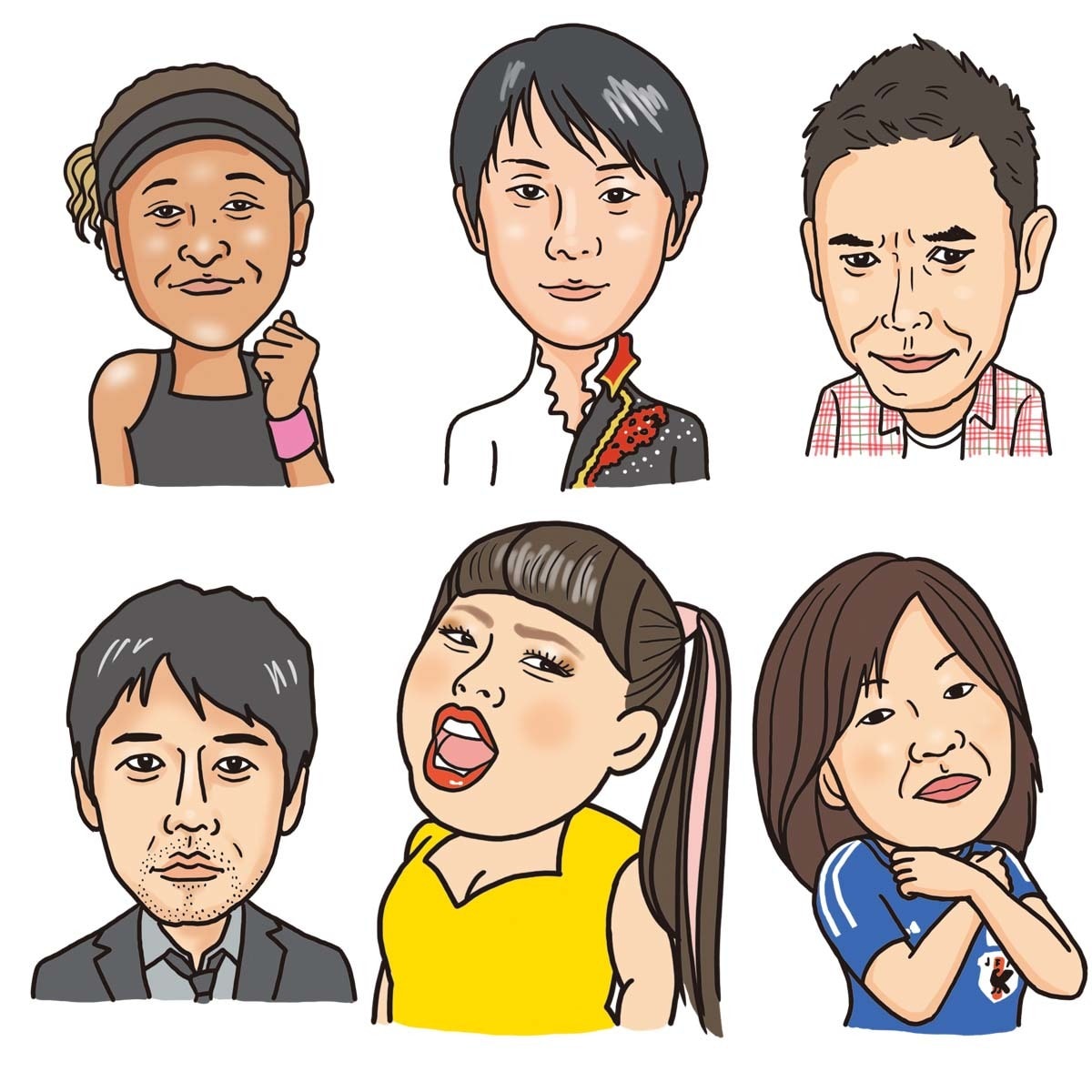 お好みのタッチで「プロイラストレーター」が描きます お好みのポーズで似顔絵を描きます イメージ4