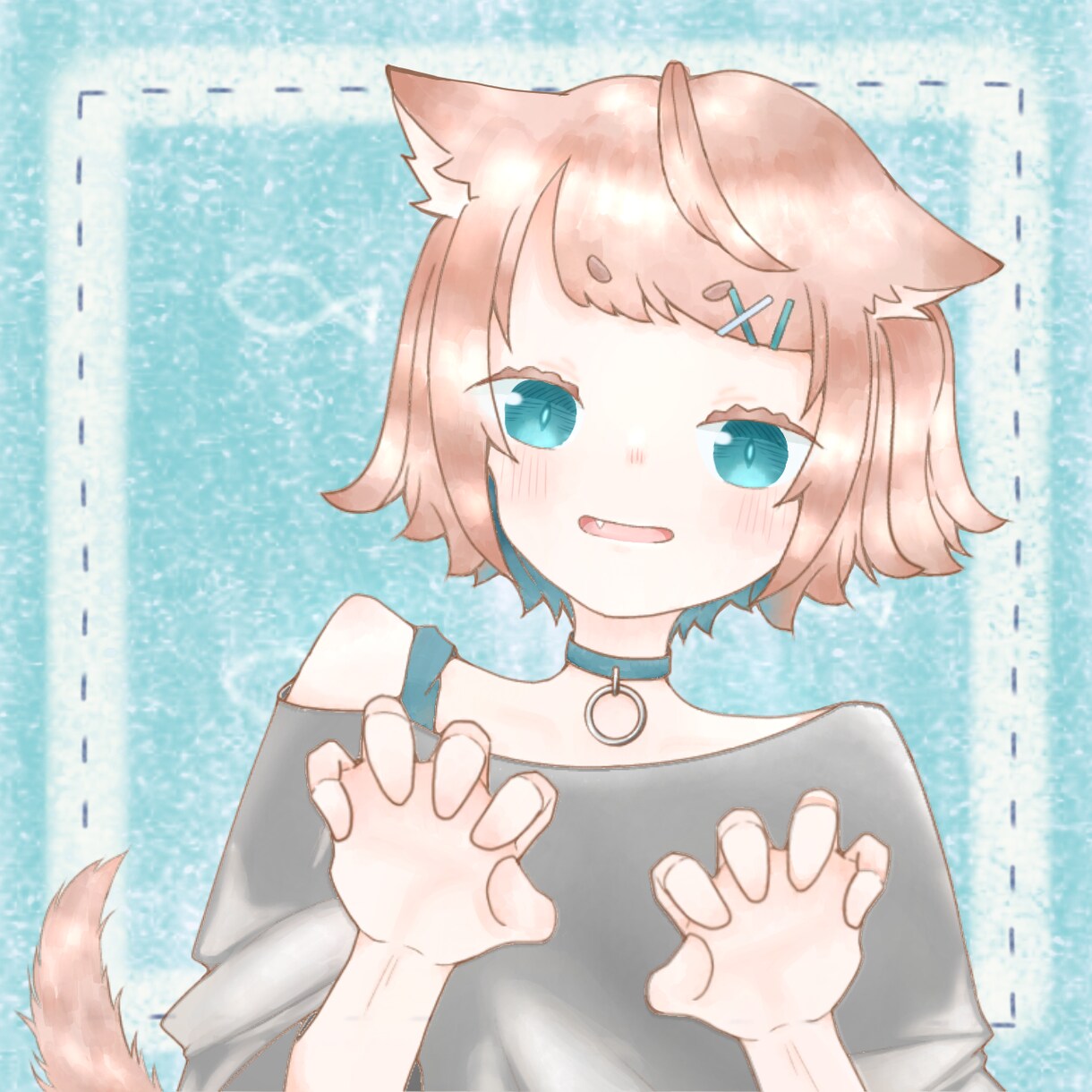 可愛らしいアイコン描きます 男性・女性・中性どれでも対応致します！獣耳等も可能！ イメージ1
