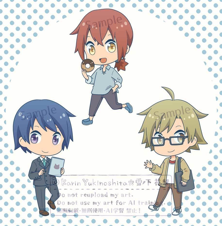 デフォルメキャラクター（2〜3頭身）を制作致します 商用可◆キャラクターで目を引くweb画面や印刷物に！ イメージ6