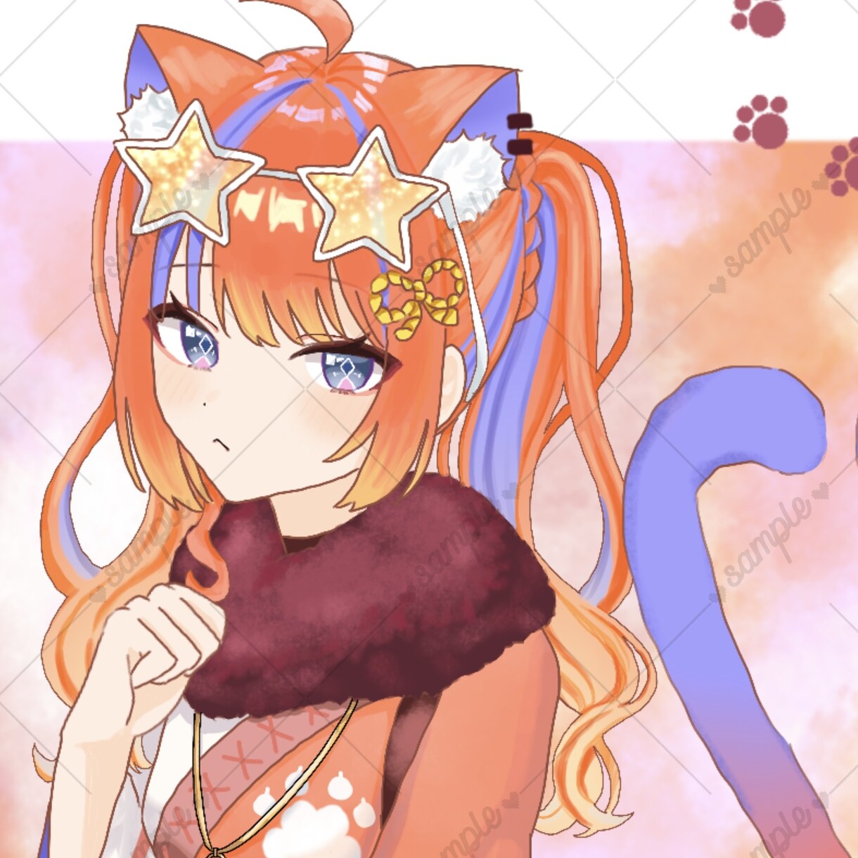 商用利用◎最安でかわいい女の子のイラスト制作します 立ち絵、サムネ、TRPG、MV、アイコン、1枚絵描きます！ イメージ8