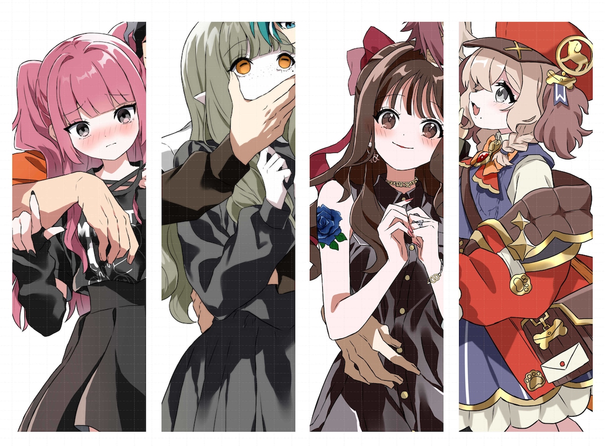 カップルイラスト（一枚絵、夢絵など）制作します カップルイラスト、一枚絵、夢絵など描かせて頂きます！ イメージ2
