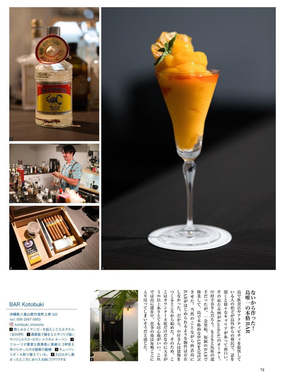 飲食店向けオリジナルカクテルのレシピを考案します 地域のフルーツを活用したカクテル。誰でも作れるカクテル。 イメージ2