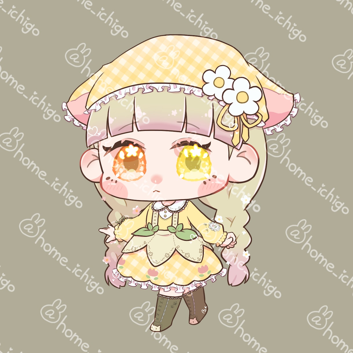 可愛いキラキラしたミニキャラ描きます 配信活動者向けです！ファンへキラキラしたサービスいかがですか イメージ4