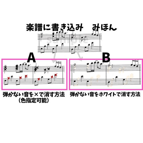 ピアノの楽譜、簡単に書き換えます レベルに合った楽譜を書き換えます。◎楽譜がなくてもOK◎ イメージ2
