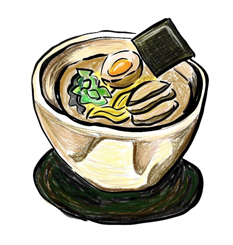 筆と色鉛筆でイラスト描きます アナログ感のあるあったかい絵を描いています イメージ1