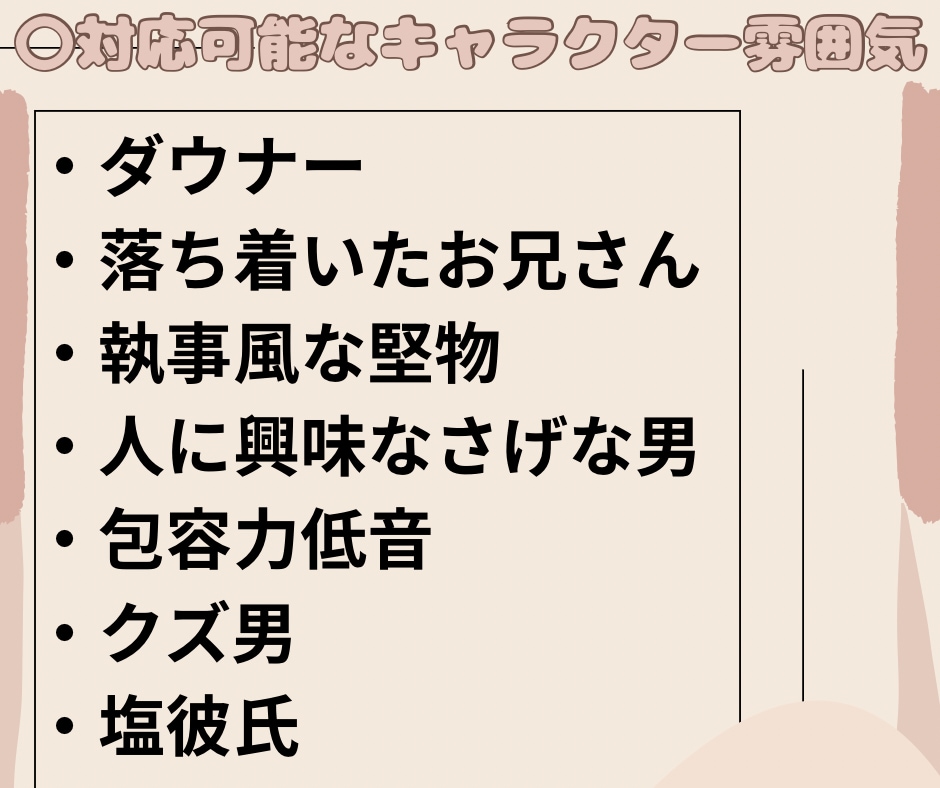 唯一無二！低音好き向け！対話型ボイスお届けします 落ち着いた低音であなたの心を包んで癒します。 イメージ4