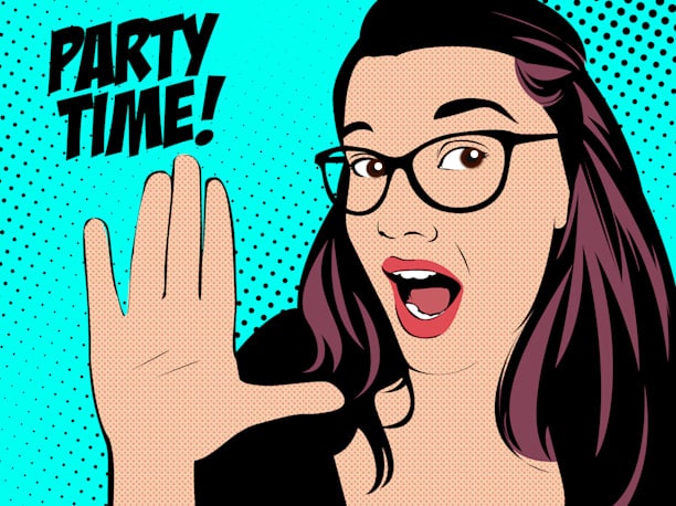 アメリカンポップアートで似顔絵を描きます 誕生日、ソーシャルメディア、誕生日カードなどに最適です。 イメージ3