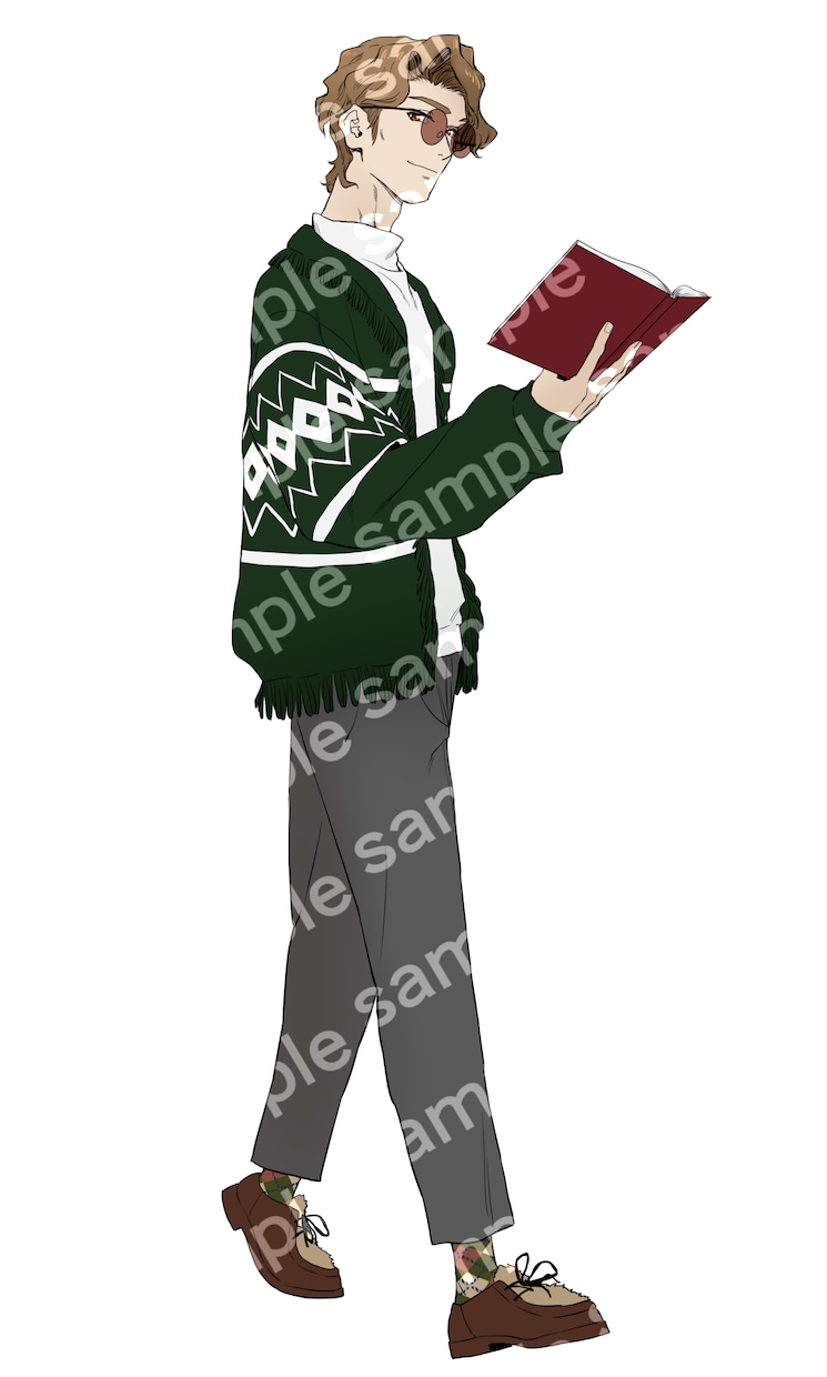 立ち絵(通常版、VTuber用パーツ分け)描きます 親しみやすい絵柄でさまざまなキャラクターイラスト作成します！ イメージ10