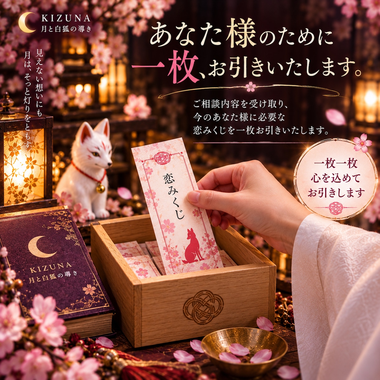 恋愛おみくじ｜ご縁・待ち人｜今後の恋愛運を占います 今、あなたの恋に必要な答えがここに。 イメージ5