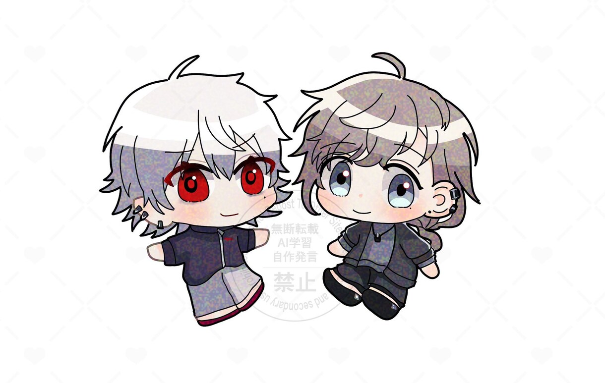 ミニキャラ描きます デフォルトされたイラスト描きます イメージ3