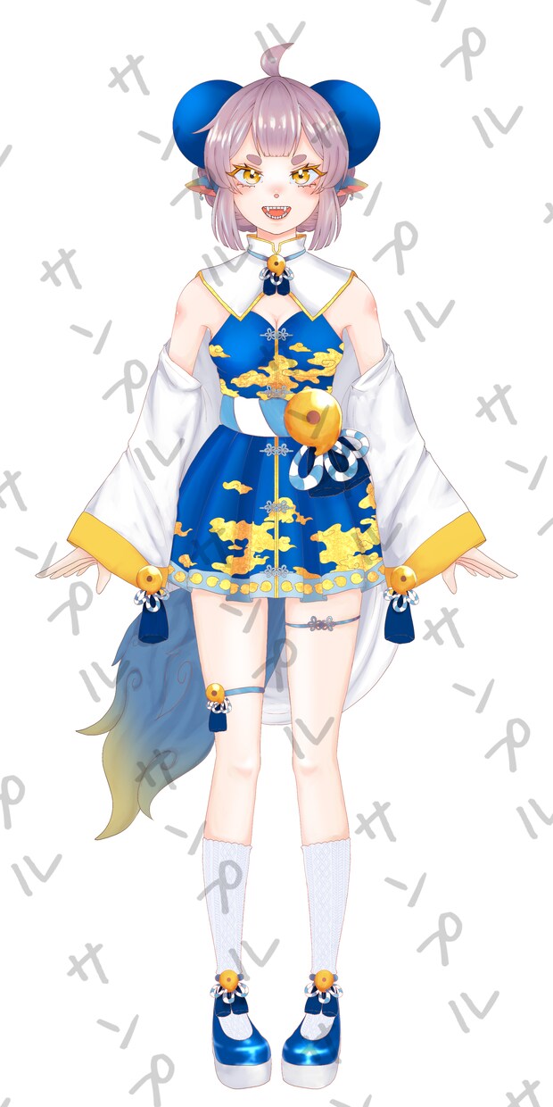 貴方だけのキャラを描きます お客様が考えたオリジナルキャラクターのイラスト作成を行います イメージ1