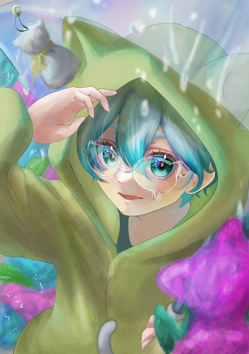 感情豊かな可愛いキャラを鮮やかな色彩で描きます "厚塗りで描く"鮮やか×キュート×ドラマチック イメージ2