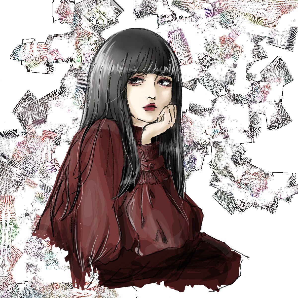 アイコン、カップルイラスト承ります シンプルで可愛いから大人っぽいイラストまで幅広く イメージ4