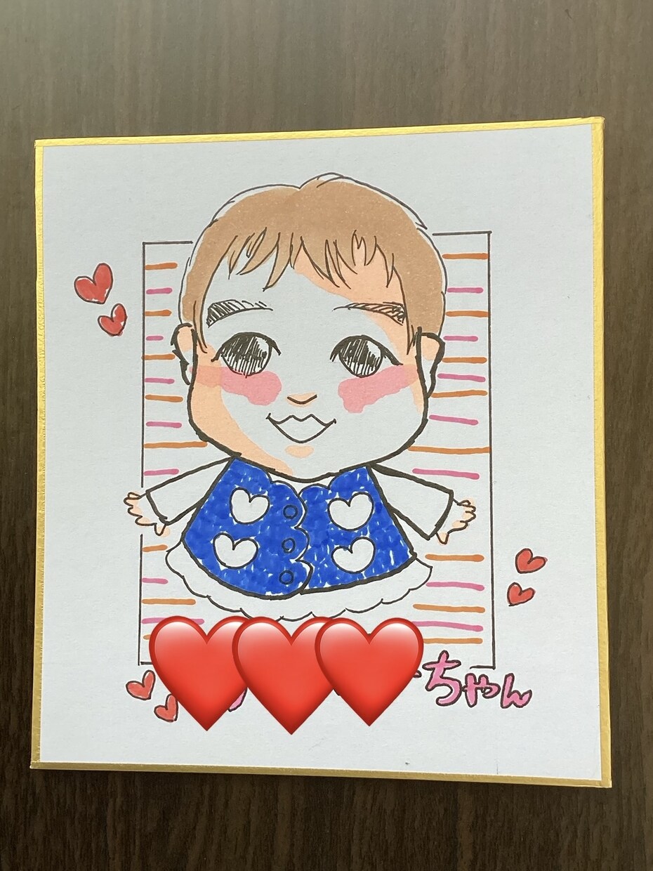 記念日などに♪可愛い似顔絵作成いたします ファミリー、カップル、お友達同士におすすめです⭐︎ イメージ3