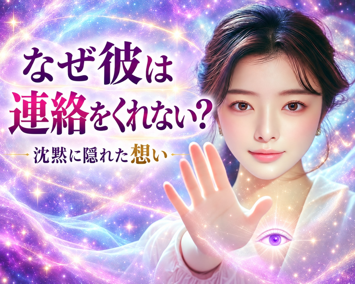 なぜ彼は連絡をくれないのか視ます あの人の沈黙に隠れた想いとは？ イメージ1