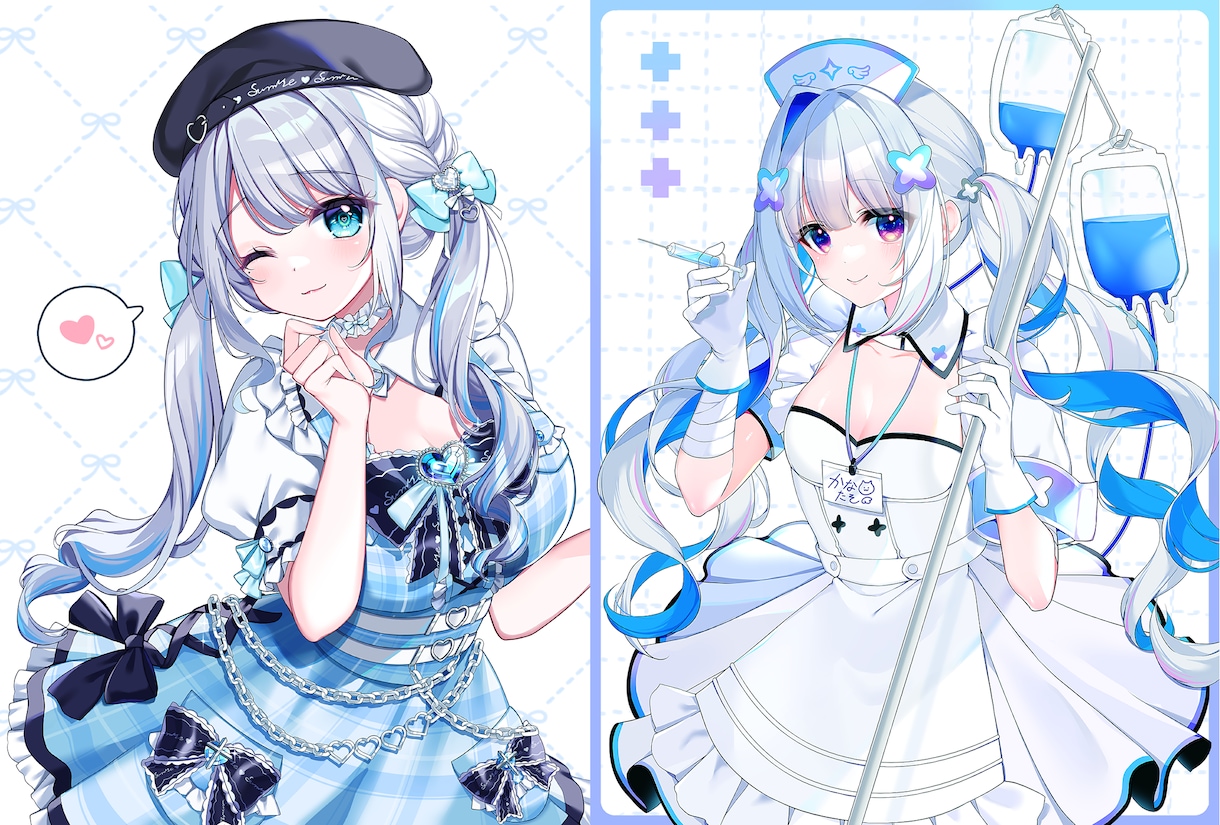 イラスト全般制作します SNS用アイコン、Vtuber立ち絵など何でも描きます！ イメージ3