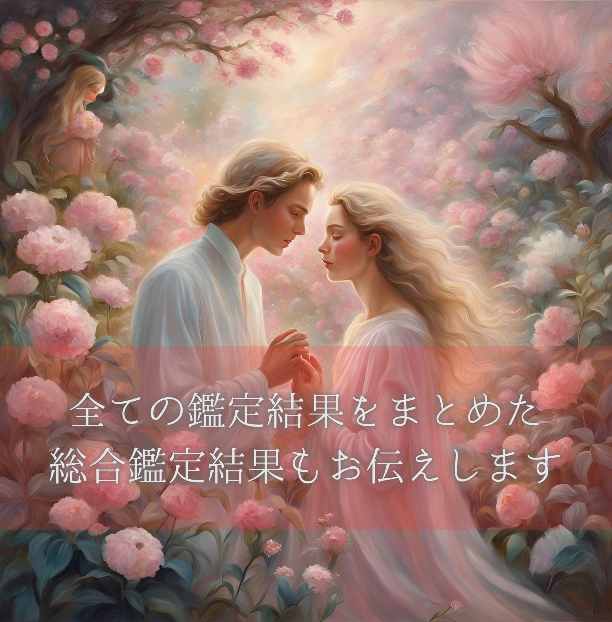 恋愛鑑定♡霊視しお二人の未来を探ります 24時間以内、1500文字以上のボリュームで鑑定します イメージ8