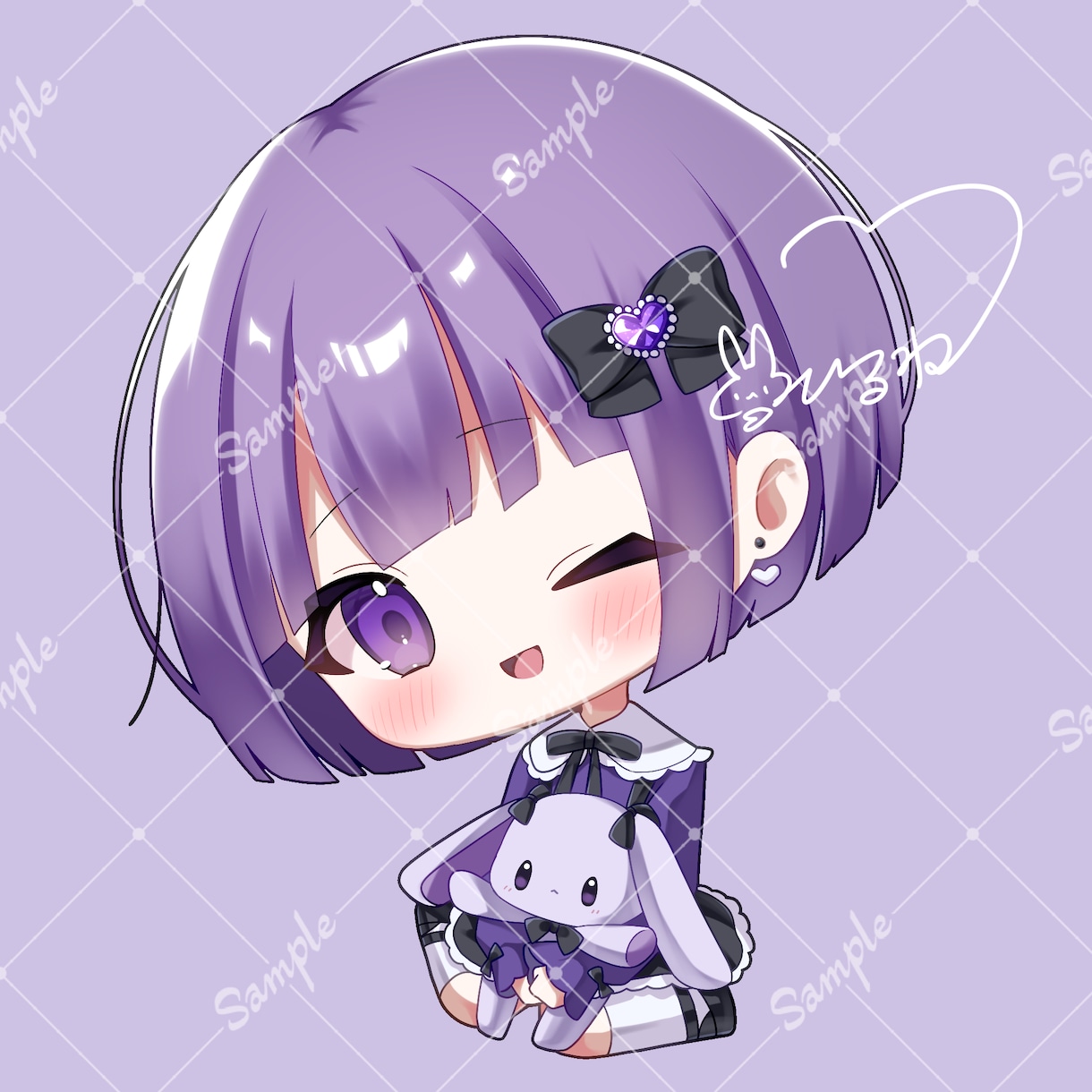デフォルメイラスト描きます 試しにラフのみ制作も可能です！ イメージ1