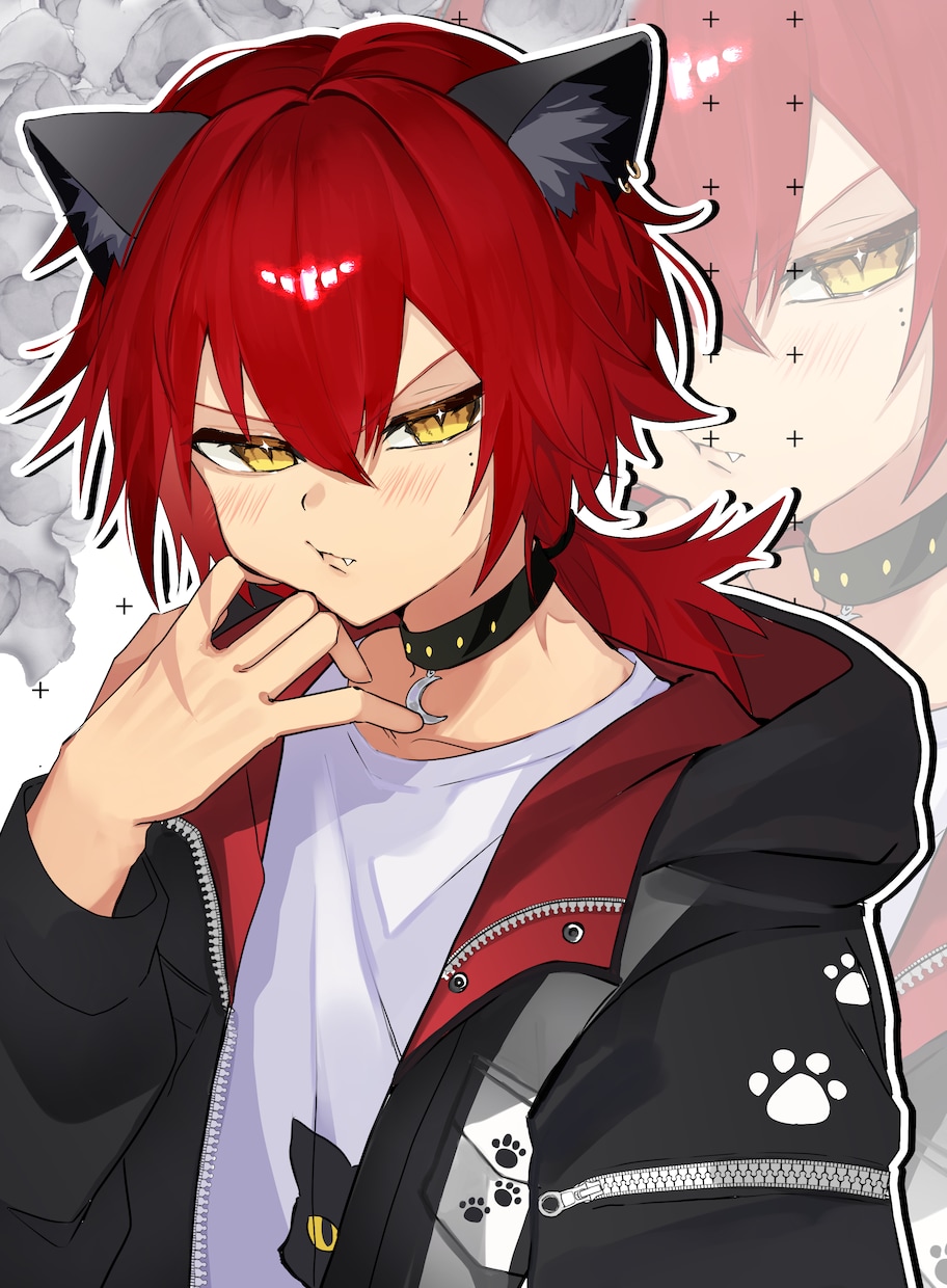 サムネ素材に使えるウエストアップイラスト描きます 商用込！SNS・返礼品・Vtuberサムネに最適！！！ イメージ1