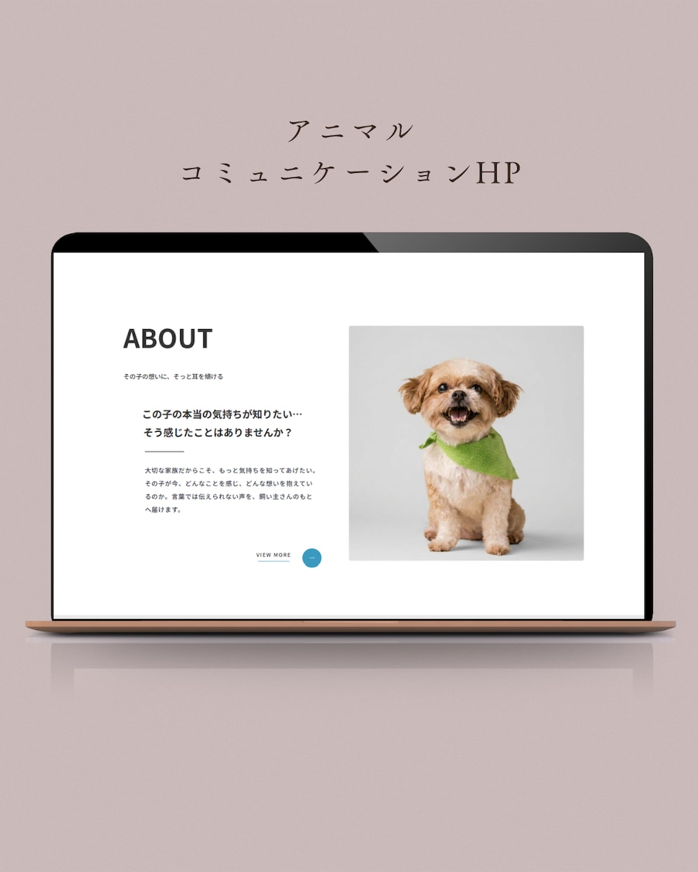 世界観や想いが伝わるLP・HPを制作します 唯一無二の「らしさ」を、丁寧にカタチにします。 イメージ3