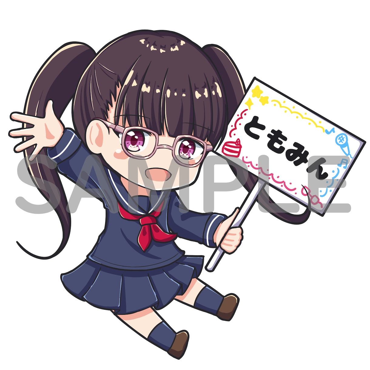 可愛らしいshowroomのアバター描きます 配布経験あり！あなただけのアバター作ってみませんか？ イメージ1