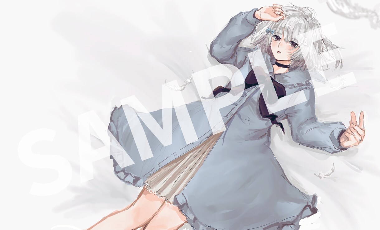 サムネ・MVなどに使える一枚絵お描きします 耽美、かっこいいイラストを制作いたします！ イメージ3