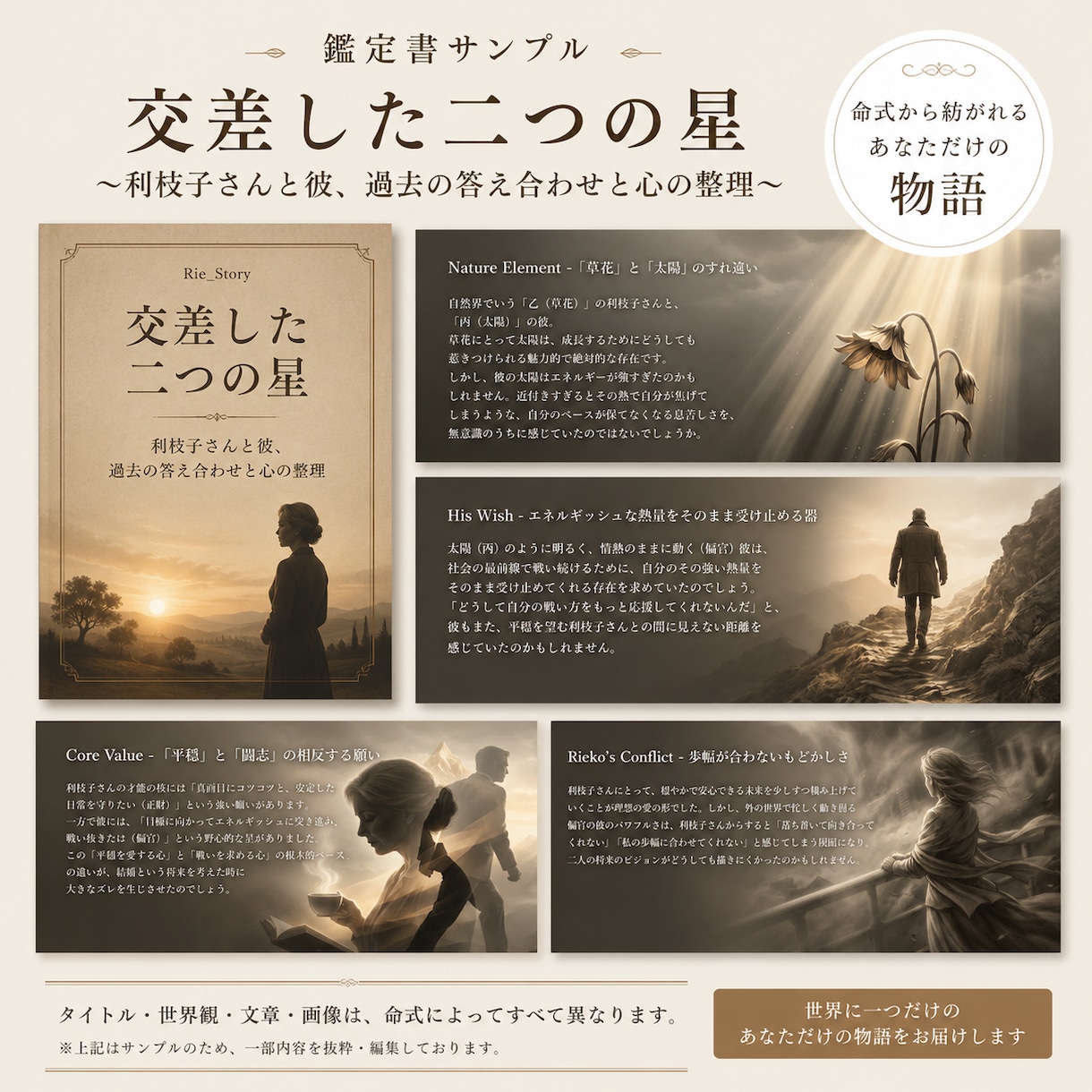 過去の関係をやさしく答え合わせします 過去を理解して、今の自分をもっと好きになる。 イメージ2