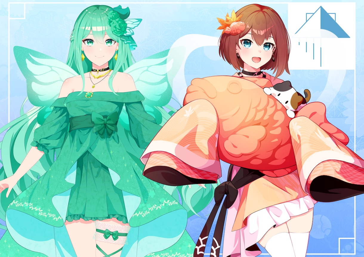 配信にスグ使える！あなただけの特注立ち絵制作します IRIAM等、vtuberとして活動する方にオススメ！！！ イメージ9
