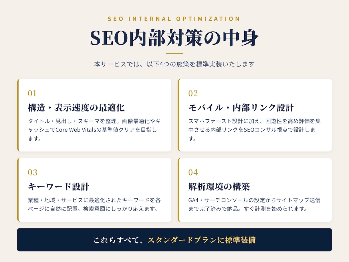 SEO検定1級｜15年以上のプロが集客HP作ります SEO15年以上・法人20社支援のプロが設計します イメージ6