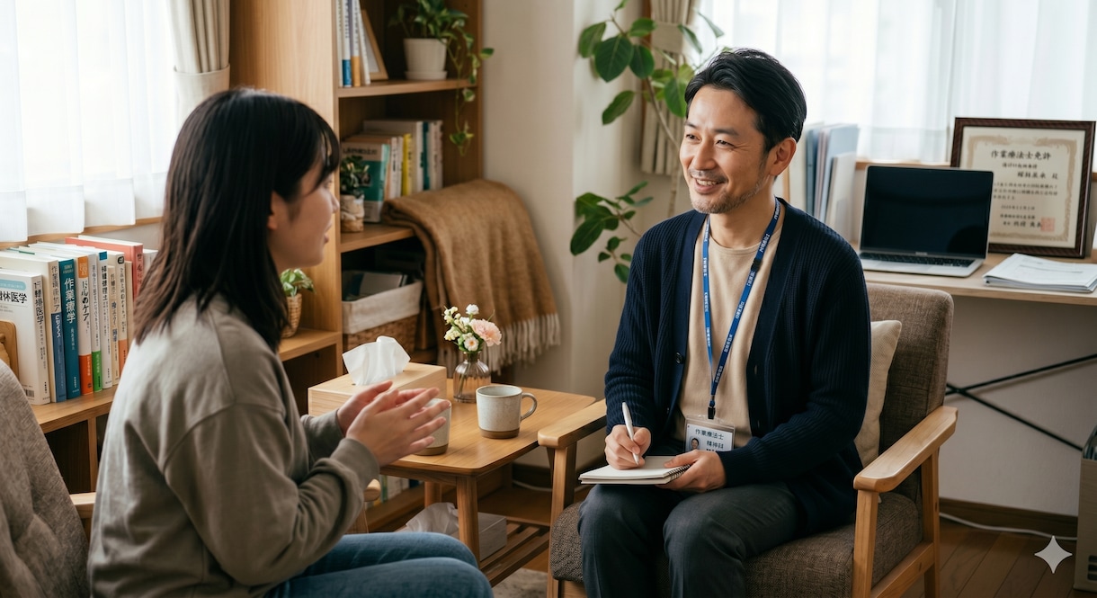 精神科OTが聴く、苦しい恋の不安を解消します 依存や自己肯定感で悩むあなたに、安心できる「心の居場所」を。 イメージ1