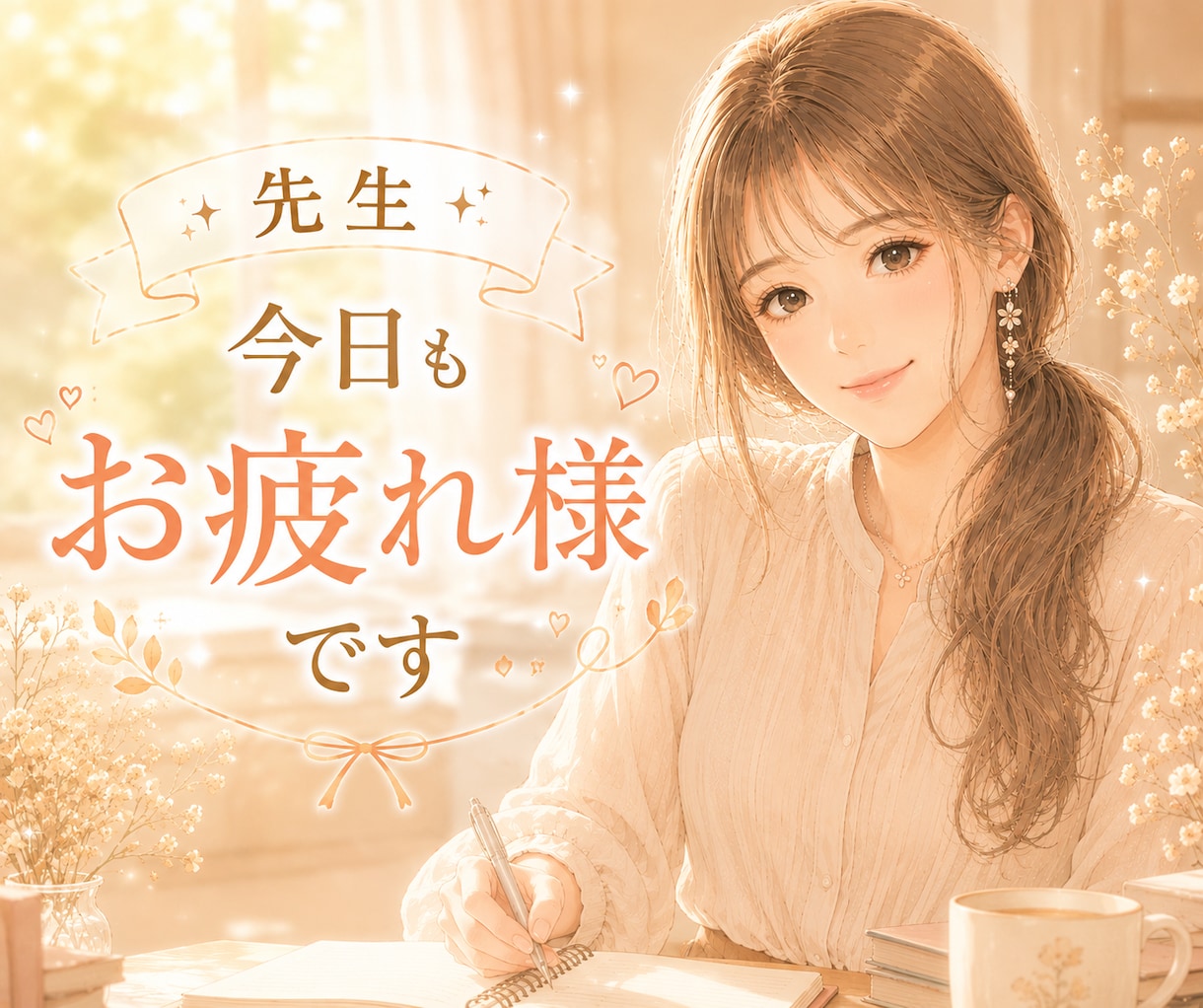 先生専用✿仕事のモヤモヤをじっくり傾聴します 「これ、誰に話せばいいんだろう？」を共有しませんか？ イメージ1