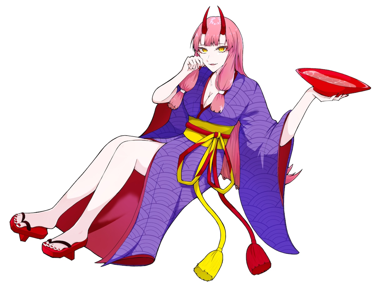 夢絵やペア画、単体イラスト、等身を描きます 男キャラ、角キャラ、和装、胸筋が特に得意です イメージ6