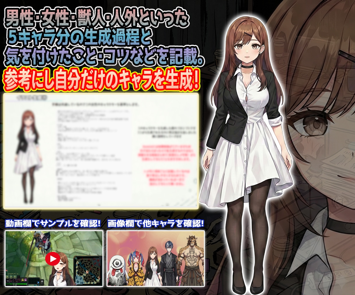AIを用いた簡易Vtuber作成ガイドを提供します AI初心者でも安心の手順画像付きの資料! 無料でできる方も! イメージ5
