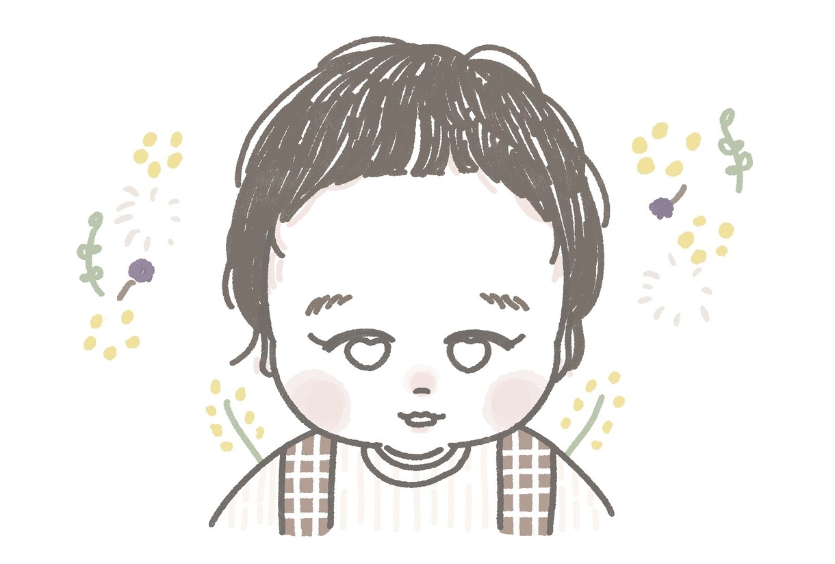 お花みたいに可愛くて、優しい似顔絵お描きします ︴アイコン、ウェルカムボード、プレゼントや思い出に◎ イメージ4
