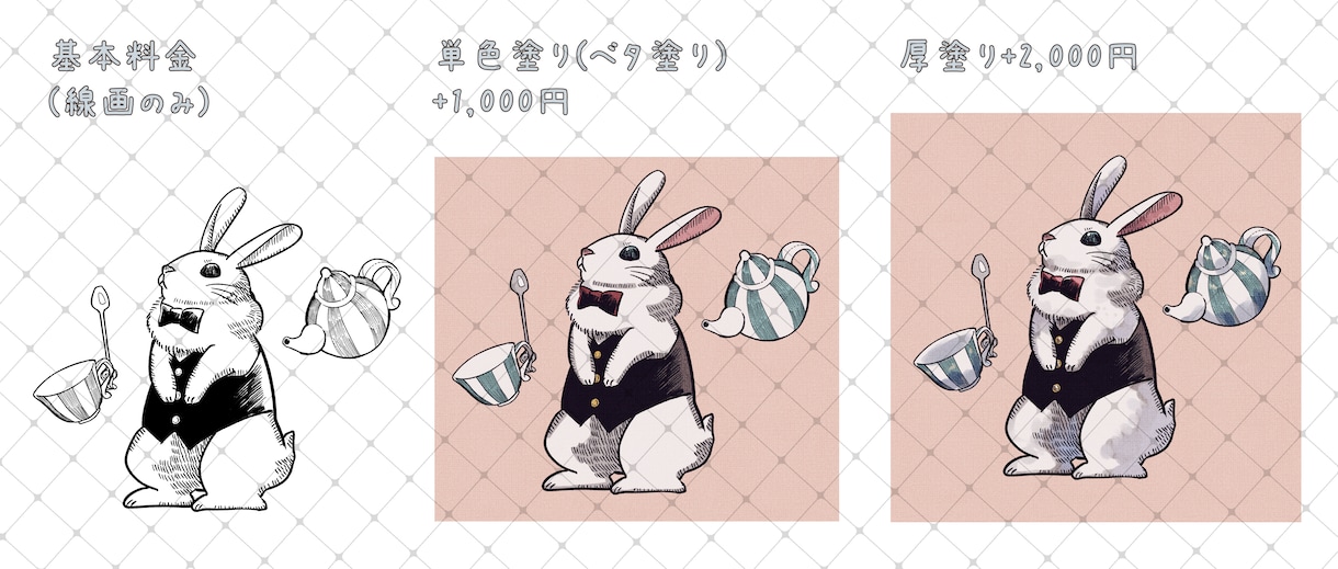 ファンタジー・絵本のようなイラスト描きます 中世・アンティークのような描き込みのあるイラスト描きます イメージ3