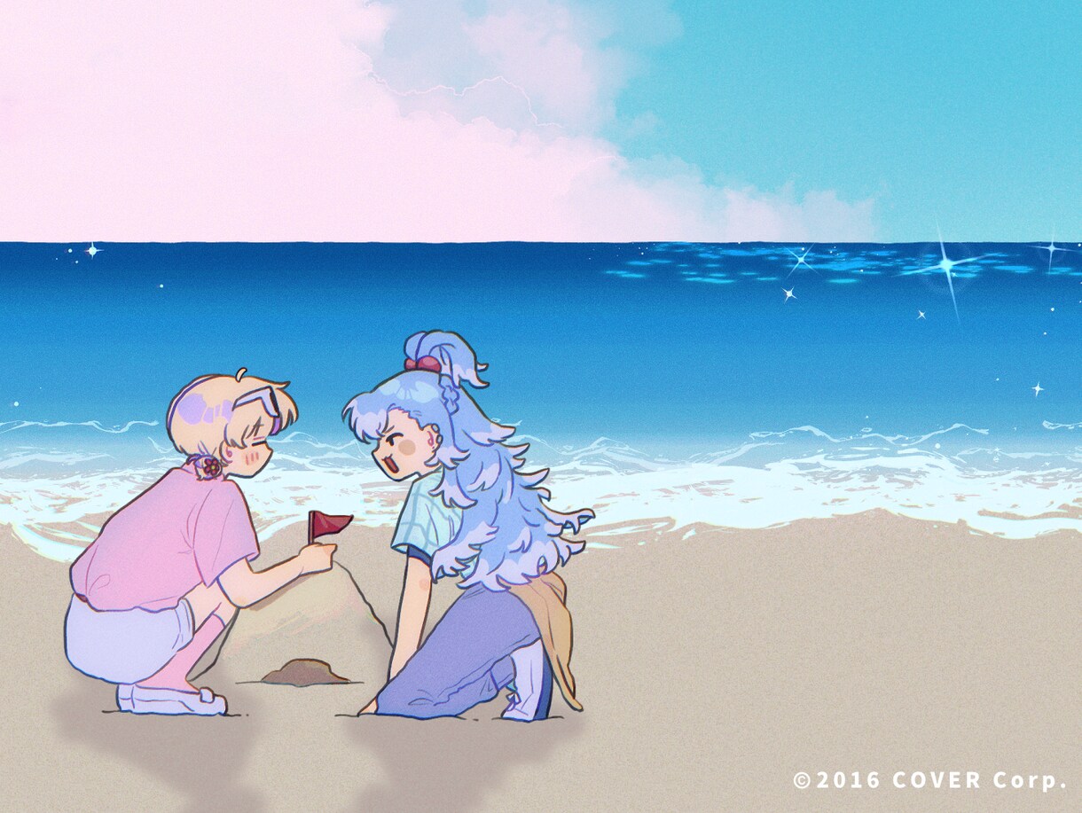 動画やSNSなどの活動用イラストを描きます 配信サイトやSNSなどで使用する絵、または、素材を描きます イメージ2