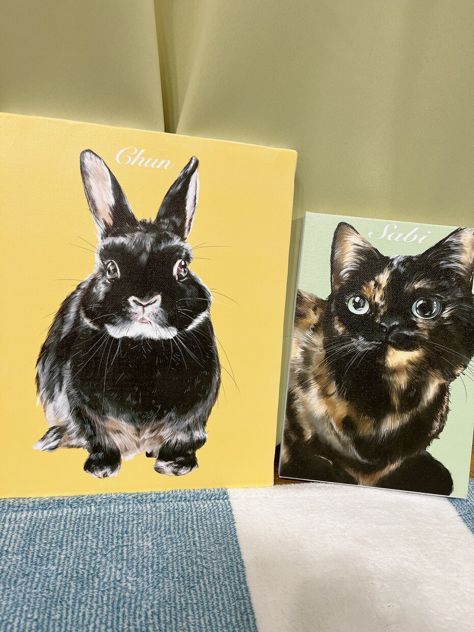 ペットの似顔絵お描きします 元日本画学科の美大生がお描きします イメージ3