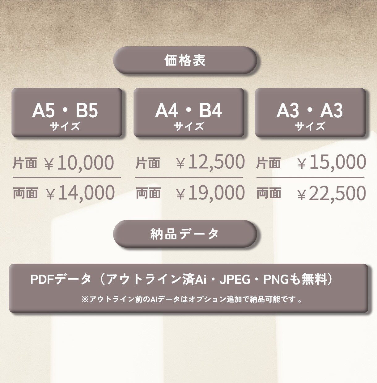 チラシであなたのお店やサービスの世界観を作ります 惹かれる、目に入る、印象に残るチラシを作ります。 イメージ2