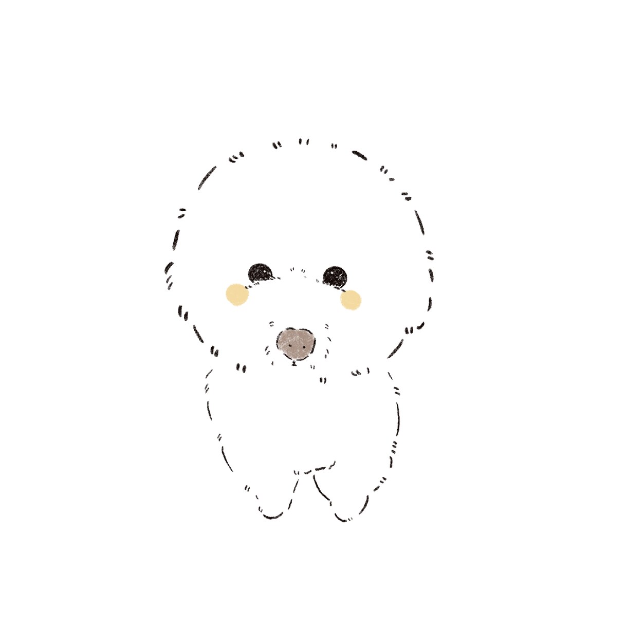 可愛いシンプルなイラストをかきます 鉛筆タッチの柔らかいイラストを作成させていただきます イメージ5