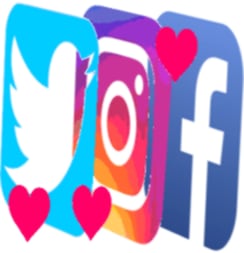 FacebookからTwitterまで、応援します Xツイッター、インスタ、フェイスブックをまとめて、サポート イメージ1