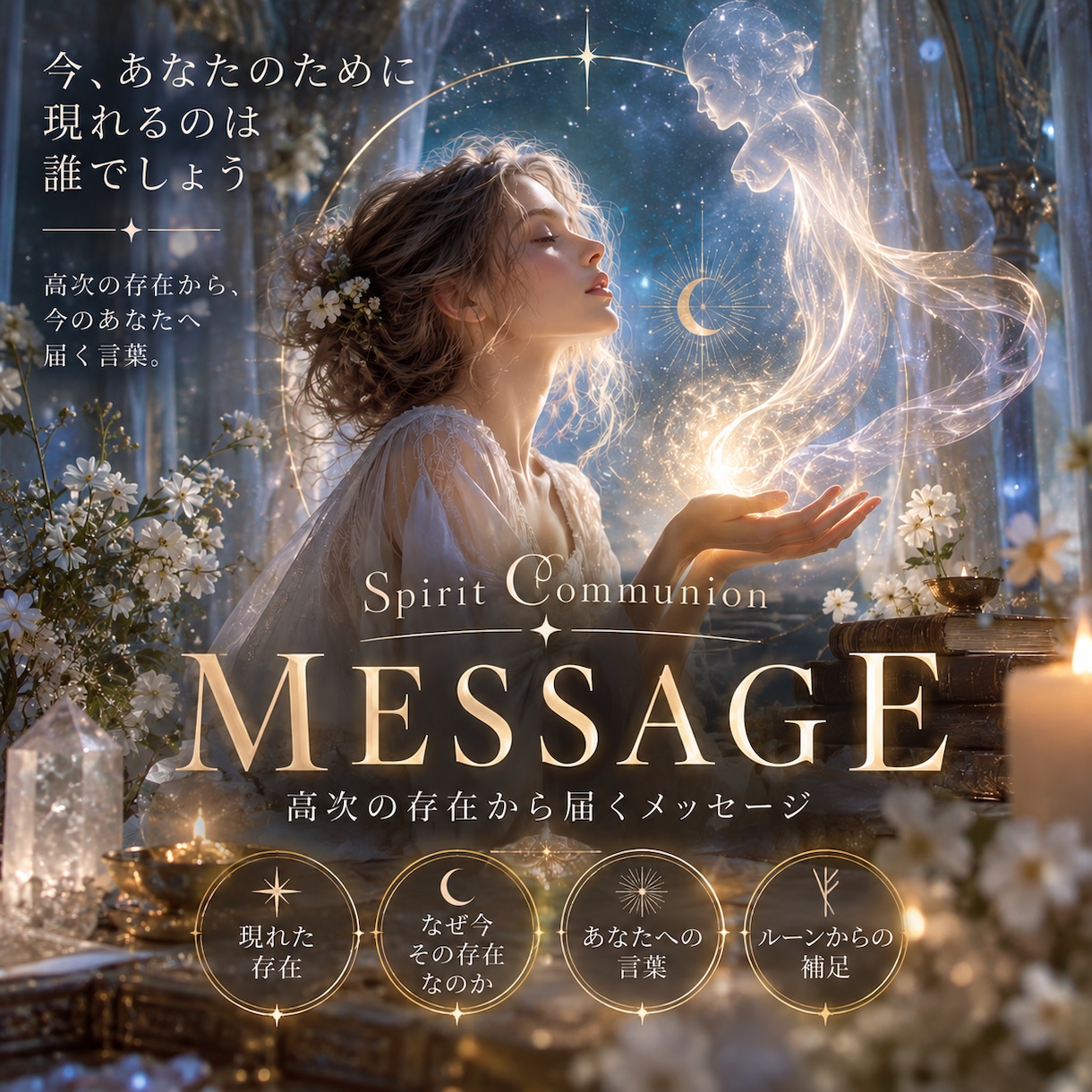 今のあなたに必要な霊的存在から言葉を届けます 今、あなたのために現れるのは誰でしょう。 イメージ1
