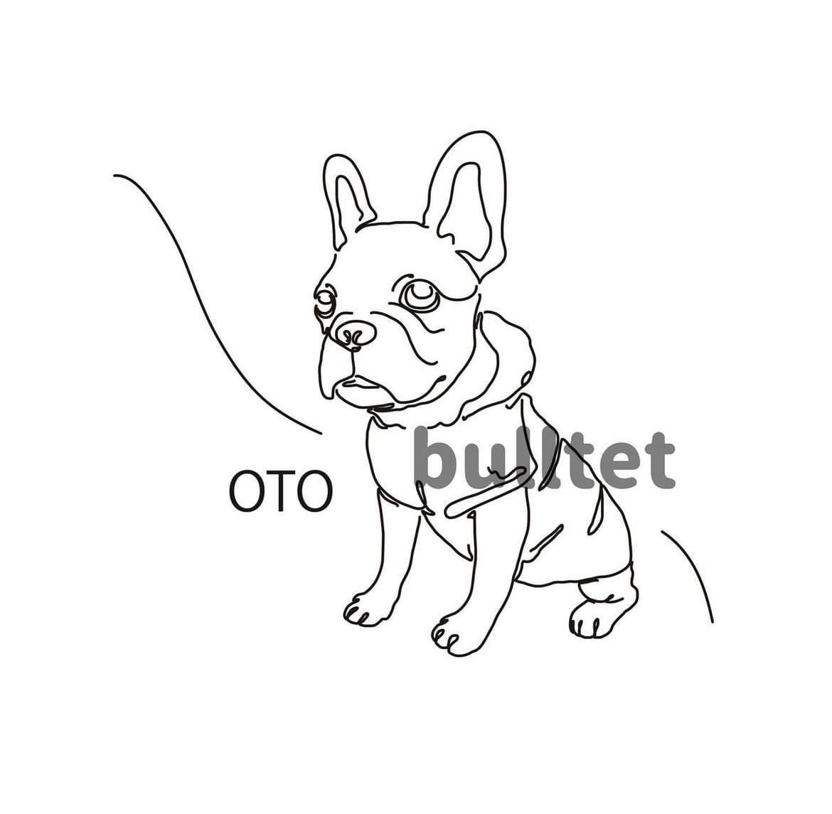 愛犬をモダンアート風のイラストにします アイコン/インテリア/グッズにおすすめ♪ イメージ2