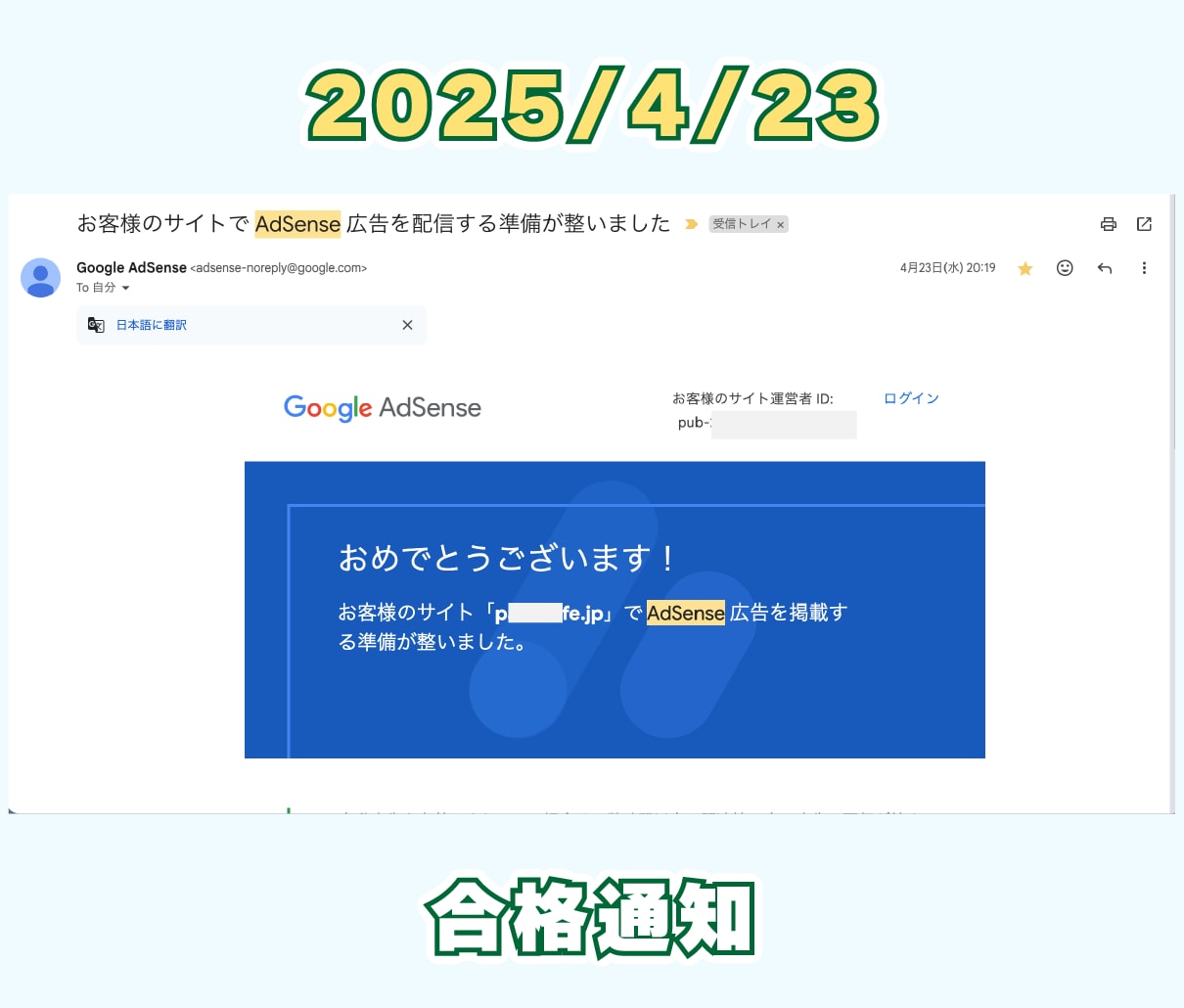 Googleアドセンス申請合格に向けサポートします 不合格の原因究明・サイト監査・記事修正案など他項目のレポート イメージ3