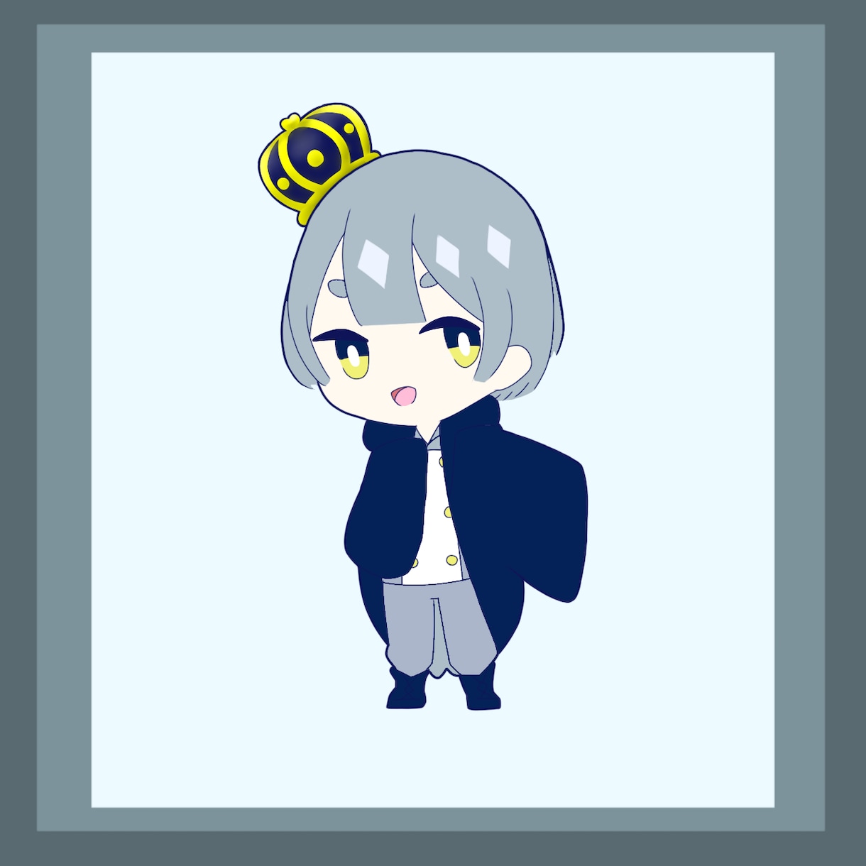 ちびキャラ描きます SNSで使用するアイコンを作成します。 イメージ1