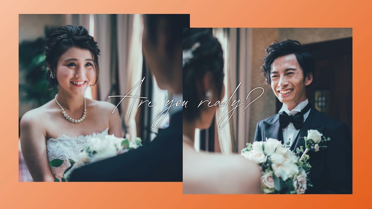 Netflix風の結婚式オープニング動画作ります ネットフリックス風オープニングムービーで会場を盛り上げます！ イメージ10