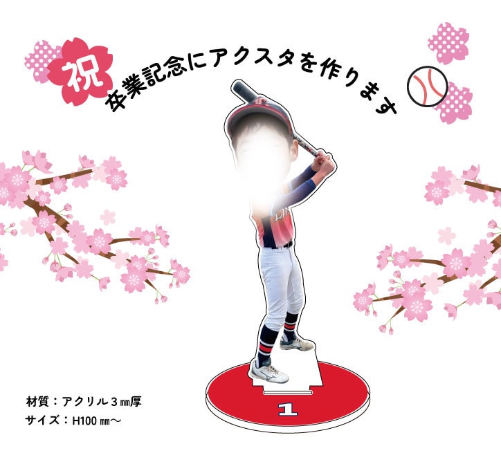 アクスタ作ります 写真を選んで送るだけ♪デザインから納品まで出来ます イメージ1