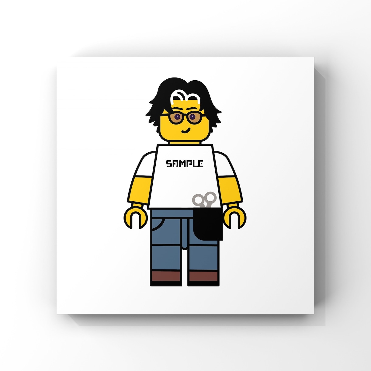 ご希望の絵柄であなたのイメージをイラストにします ミニキャラ、ドット絵、絵柄寄せ等に幅広く対応。 イメージ6